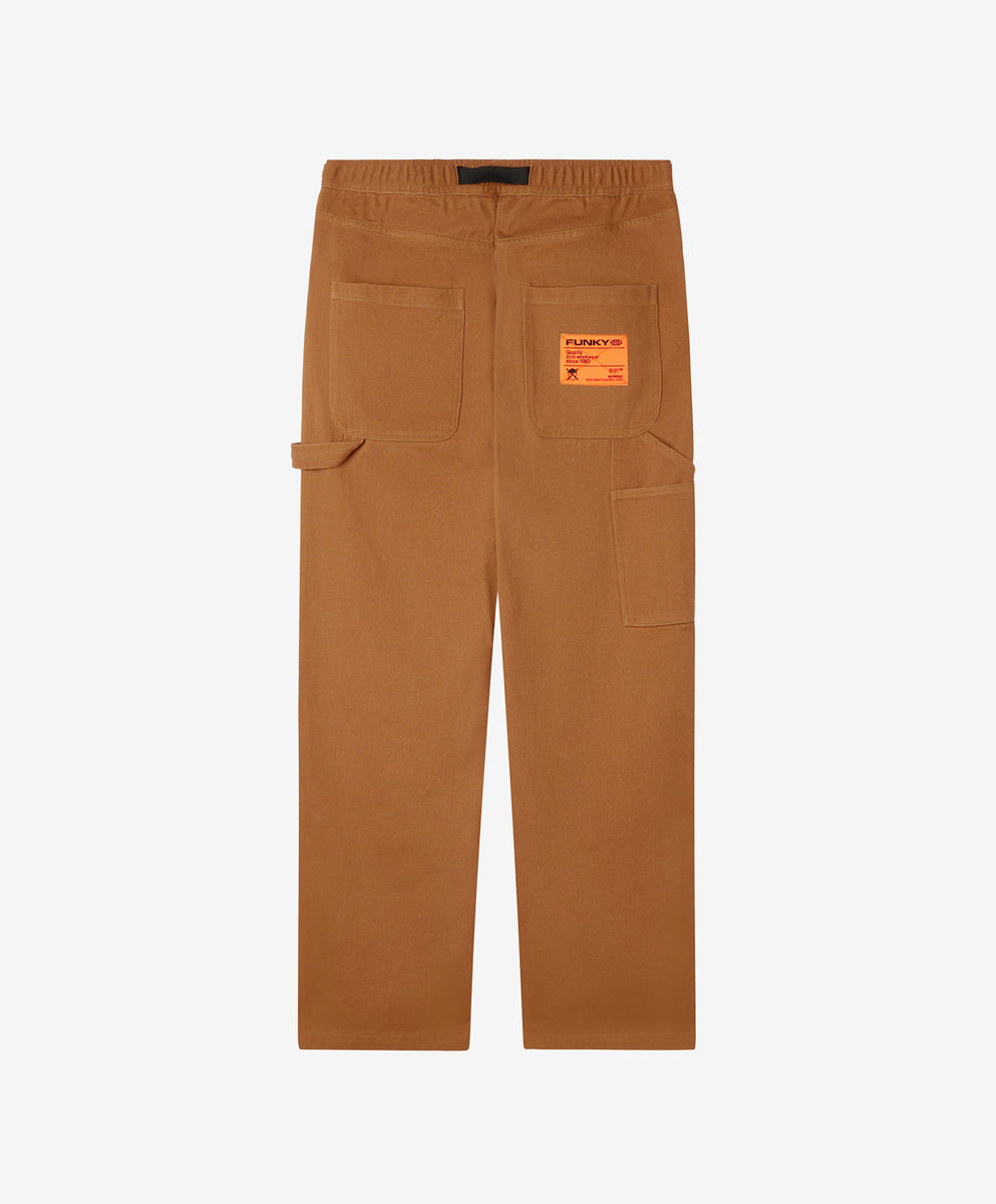 FUNKY TRIBE FLEECE TROUSERS RUST – Funkysnowboards