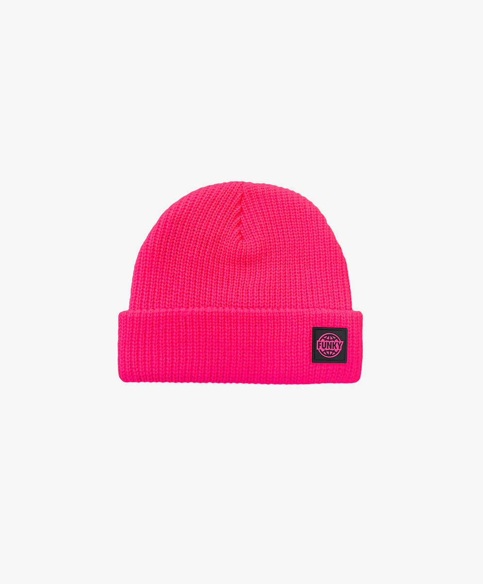 Trouble Maker Neon Pink Beanie