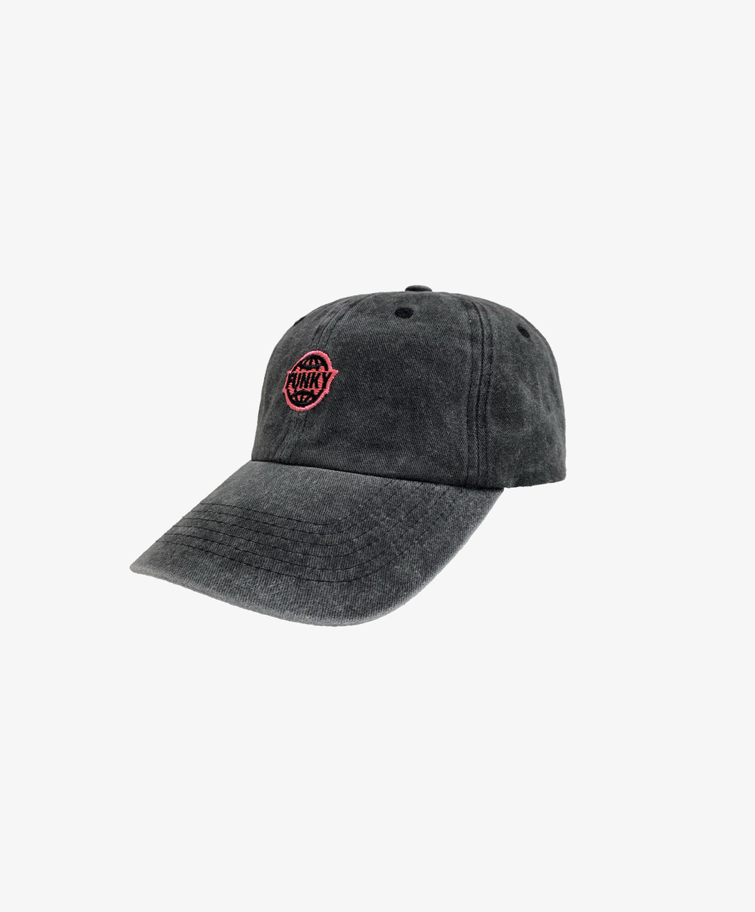 LOGO DAD CAP WASHED BLACK