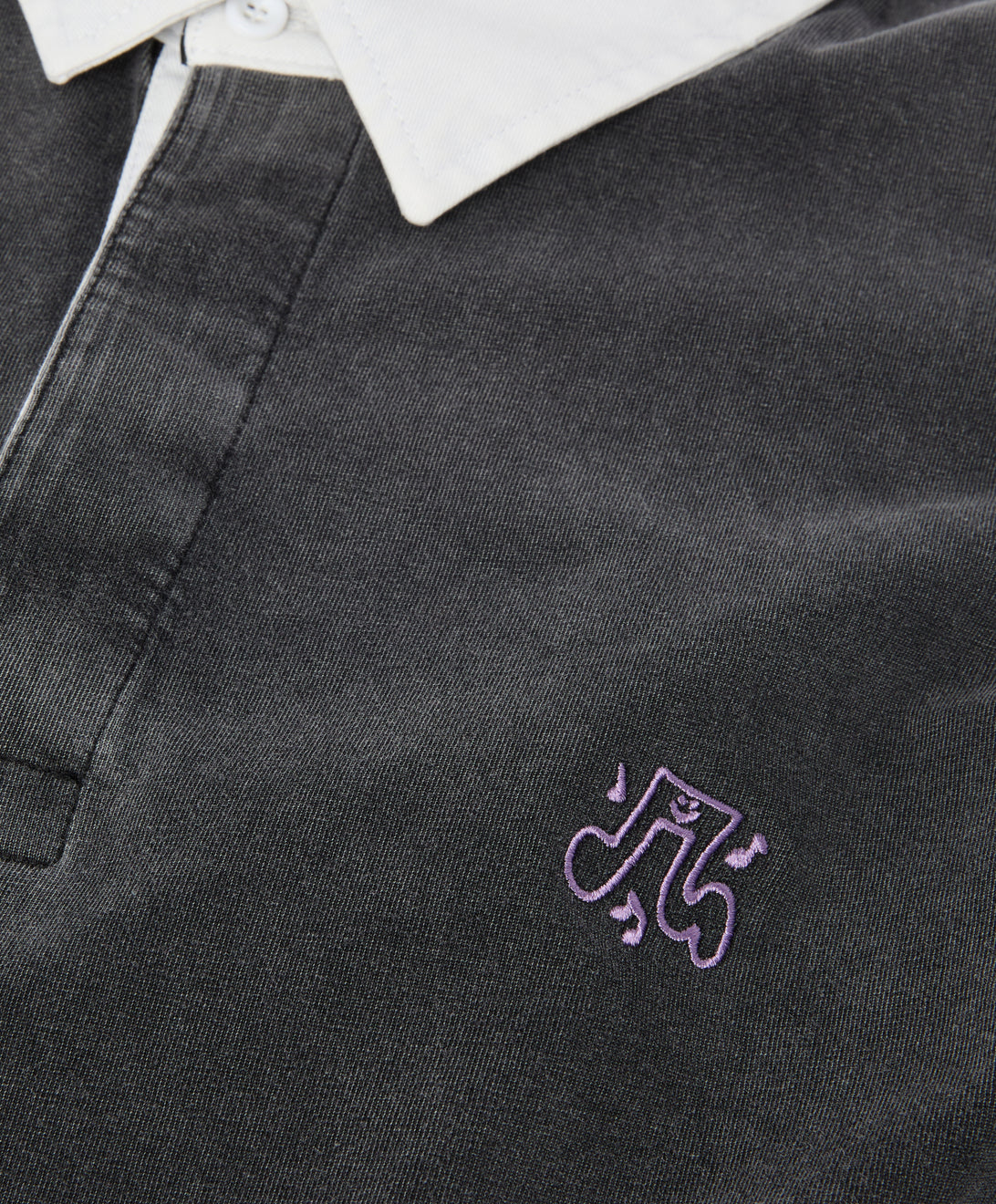 ANTIWORKWEAR POLO WASHED BLACK