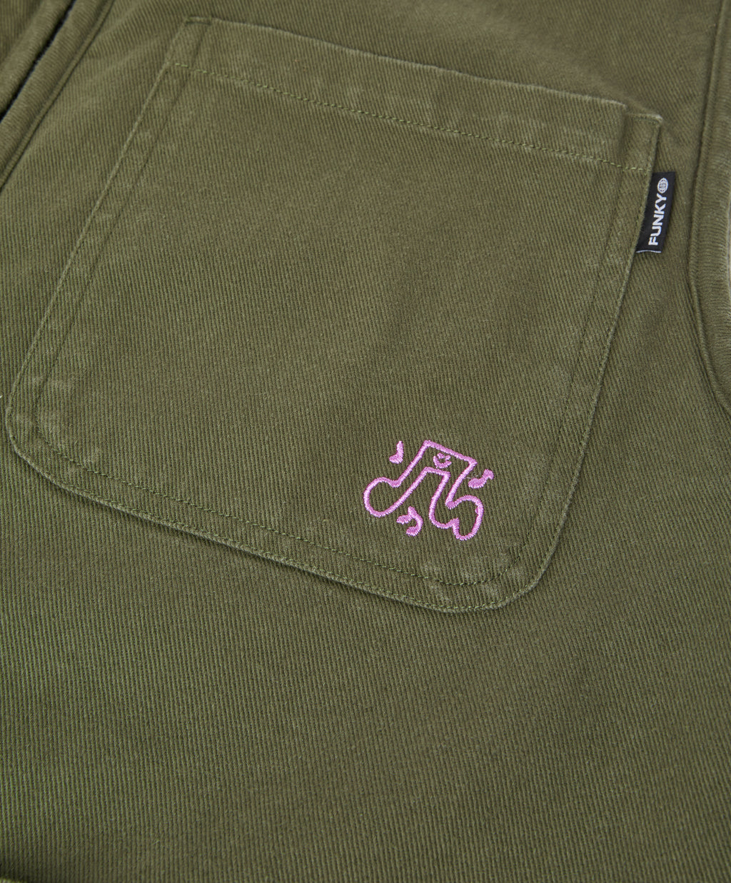 ANTIWORKWEAR VEST WASHED OLIVE