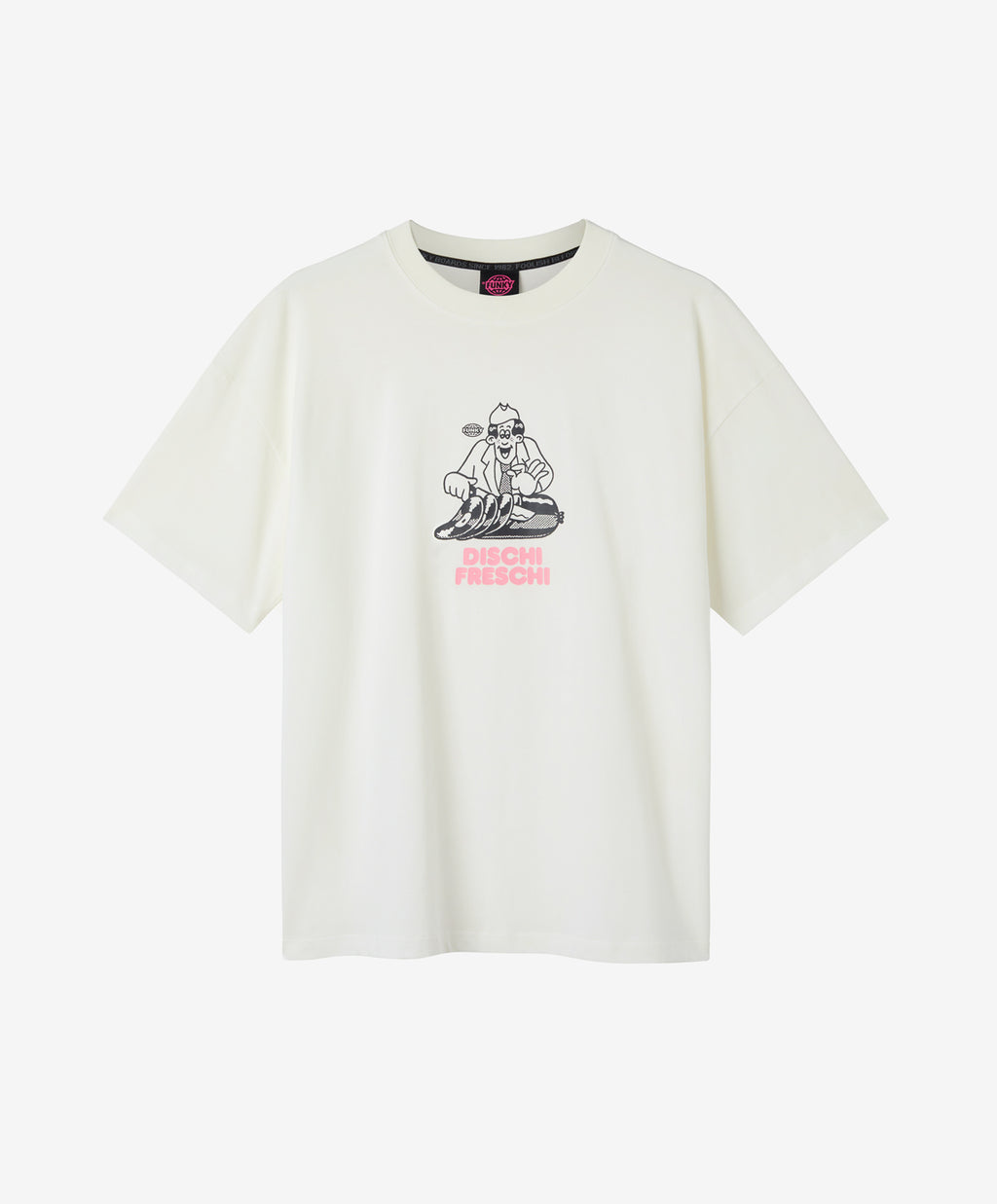 DISCHIFRESCHI TEE OFF WHITE