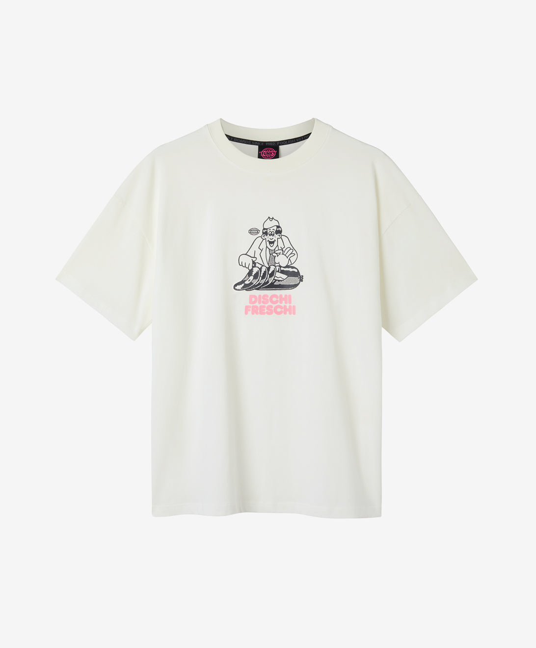 DISCHIFRESCHI TEE OFF WHITE