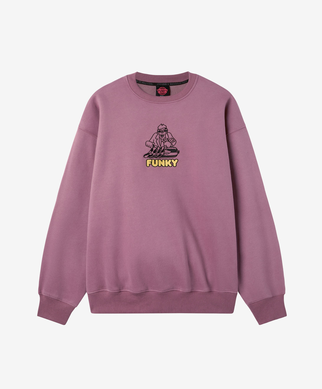 DISCHIFRESCHI CREWNECK GRAPE