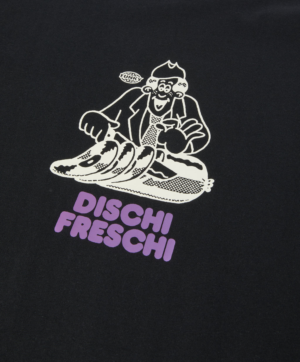 DISCHIFRESCHI TEE BLACK