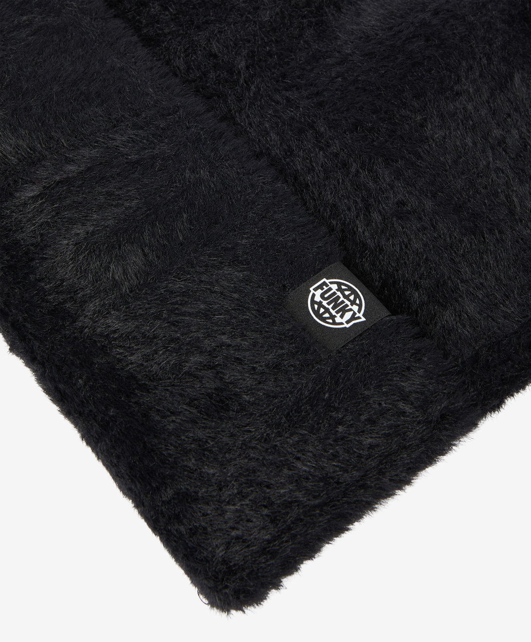 FUZZY REGULAR BEANIE BLACK