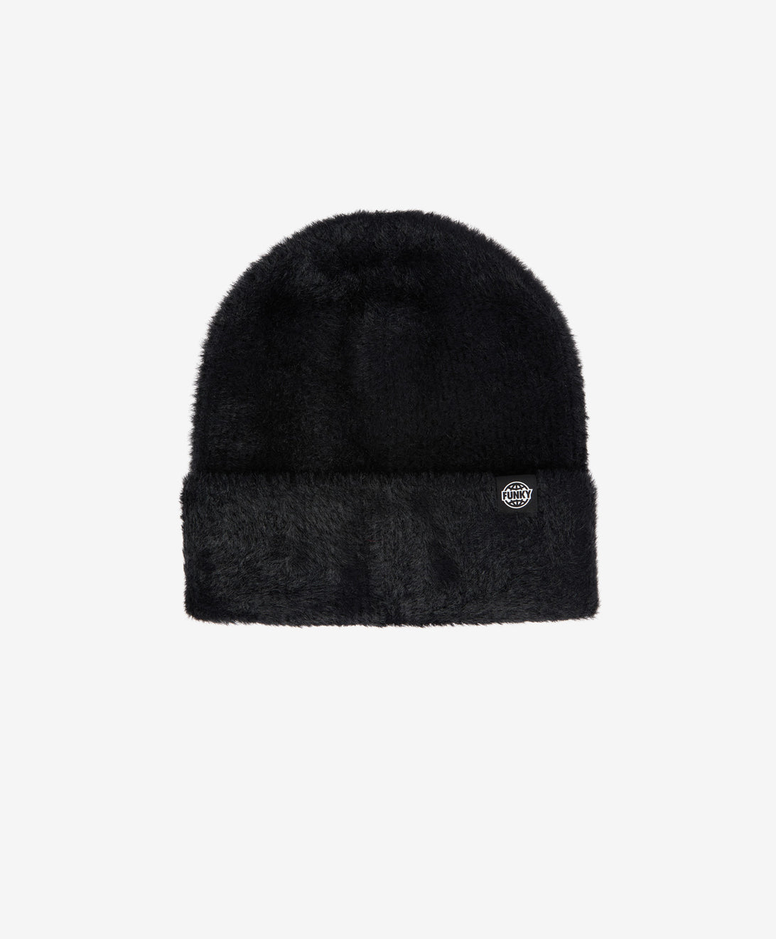 FUZZY REGULAR BEANIE BLACK