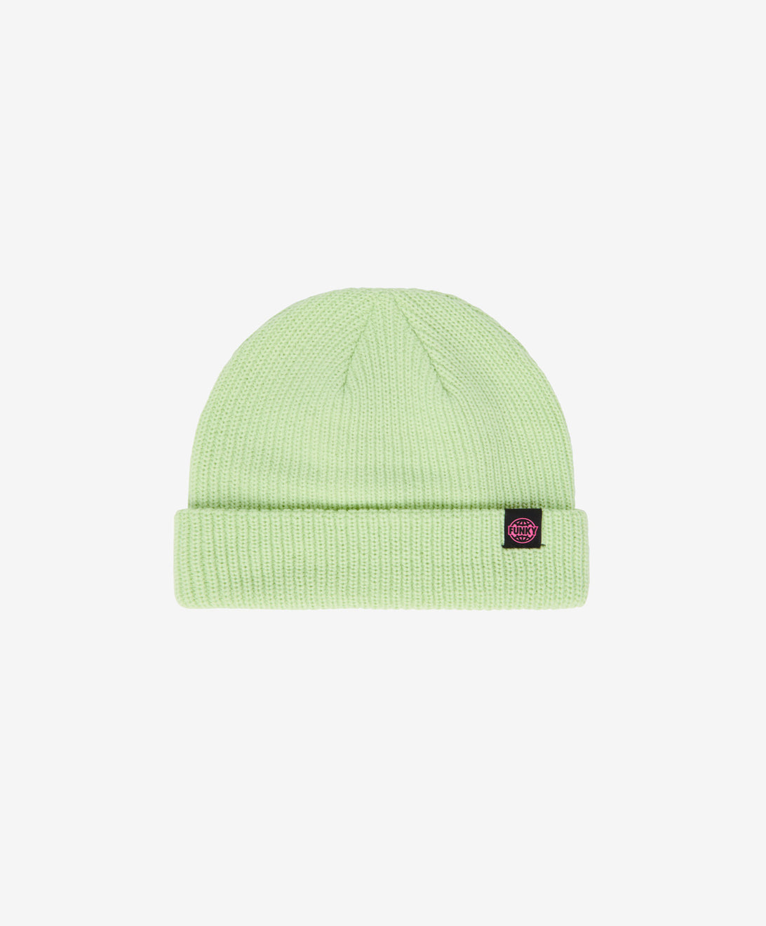 LOGO SHORT BEANIE MATCHA