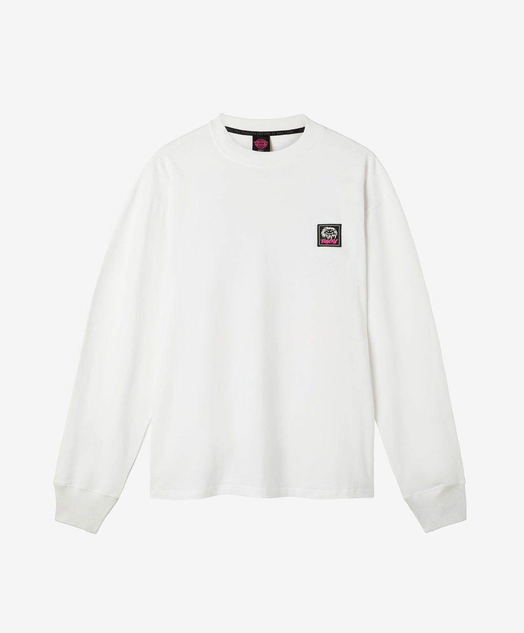 OG LONG SLEEVE TEE WHITE