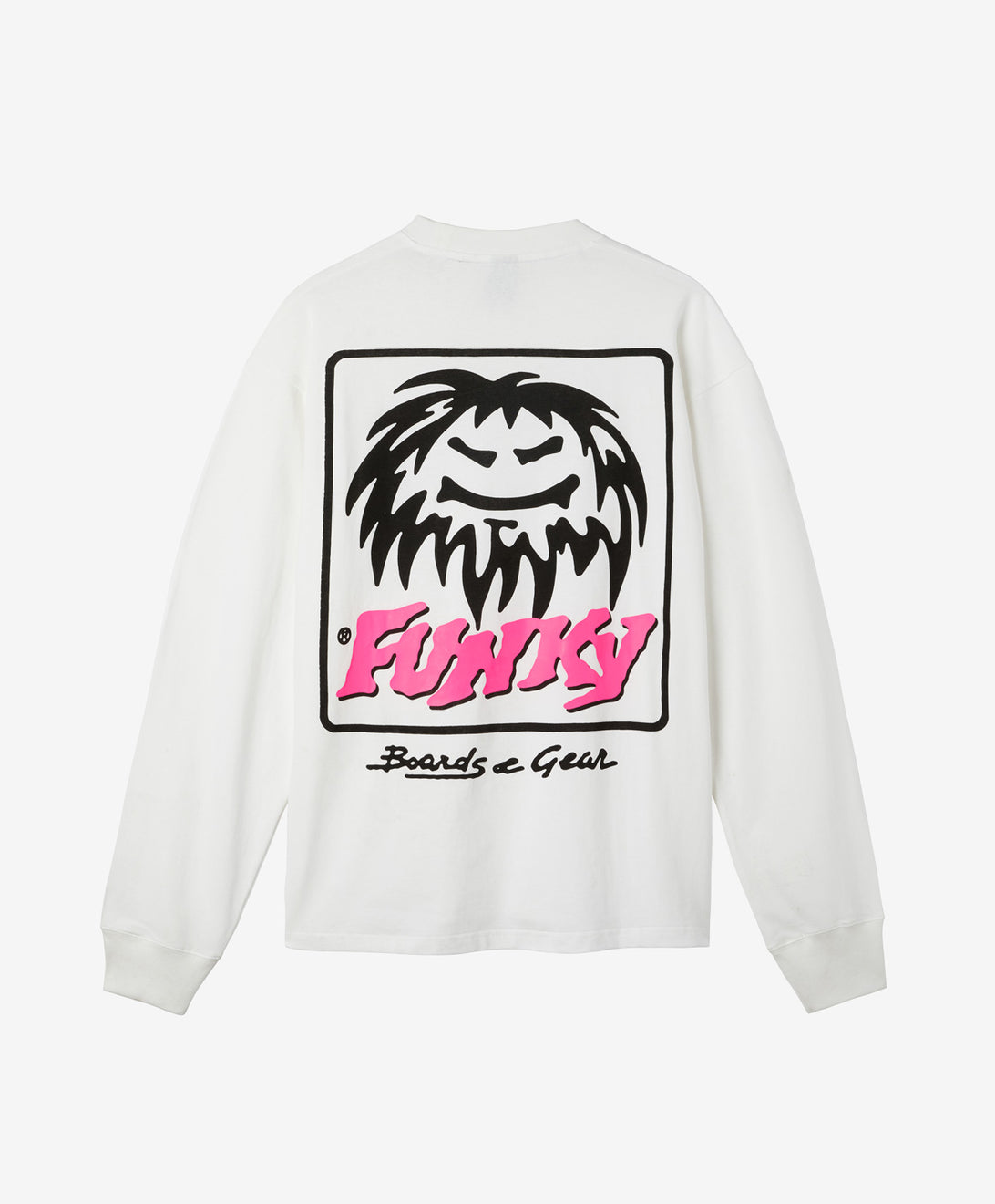 OG LONG SLEEVE TEE WHITE