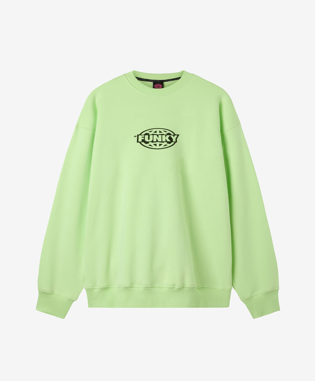 OVAL LOGO CREWNECK MATCHA