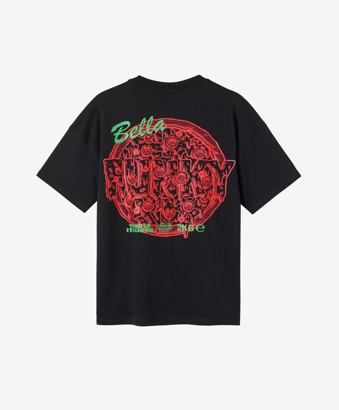 PIZZA TEE BLACK