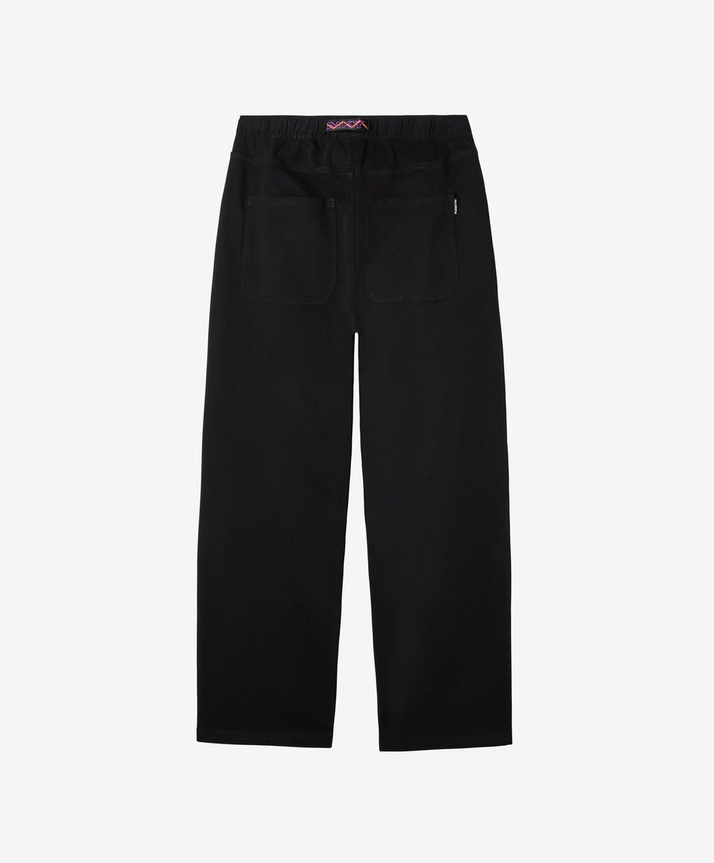 REGULAR TROUSERS BLACK