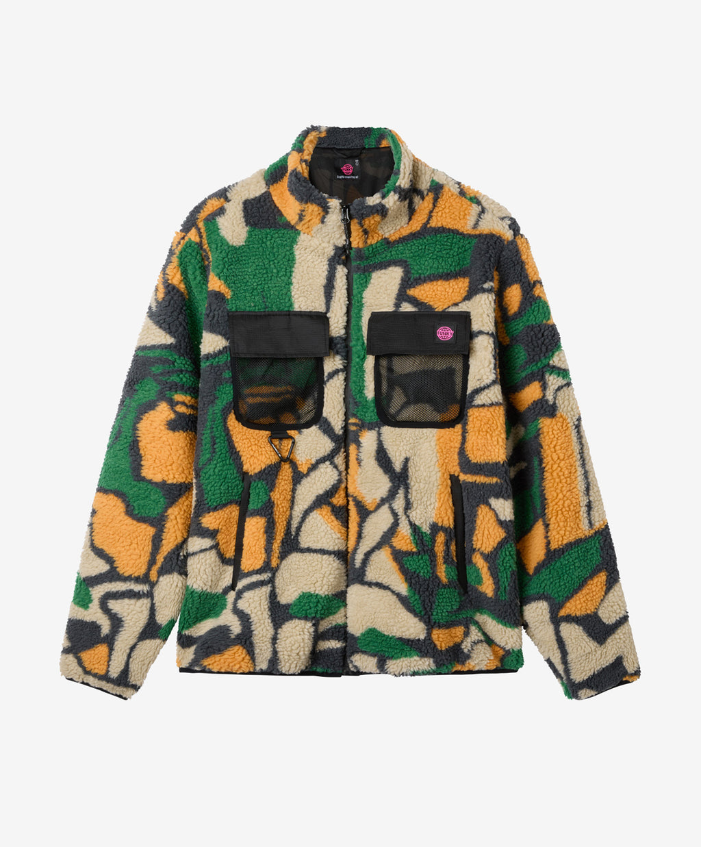 GROG SHERPA JACKET GREEN MULTI