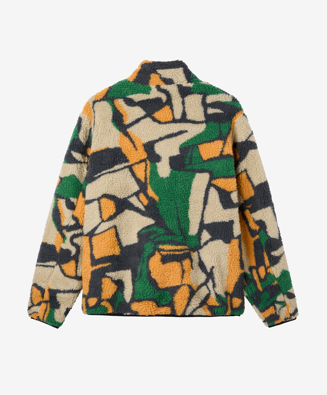 GROG SHERPA JACKET GREEN MULTI