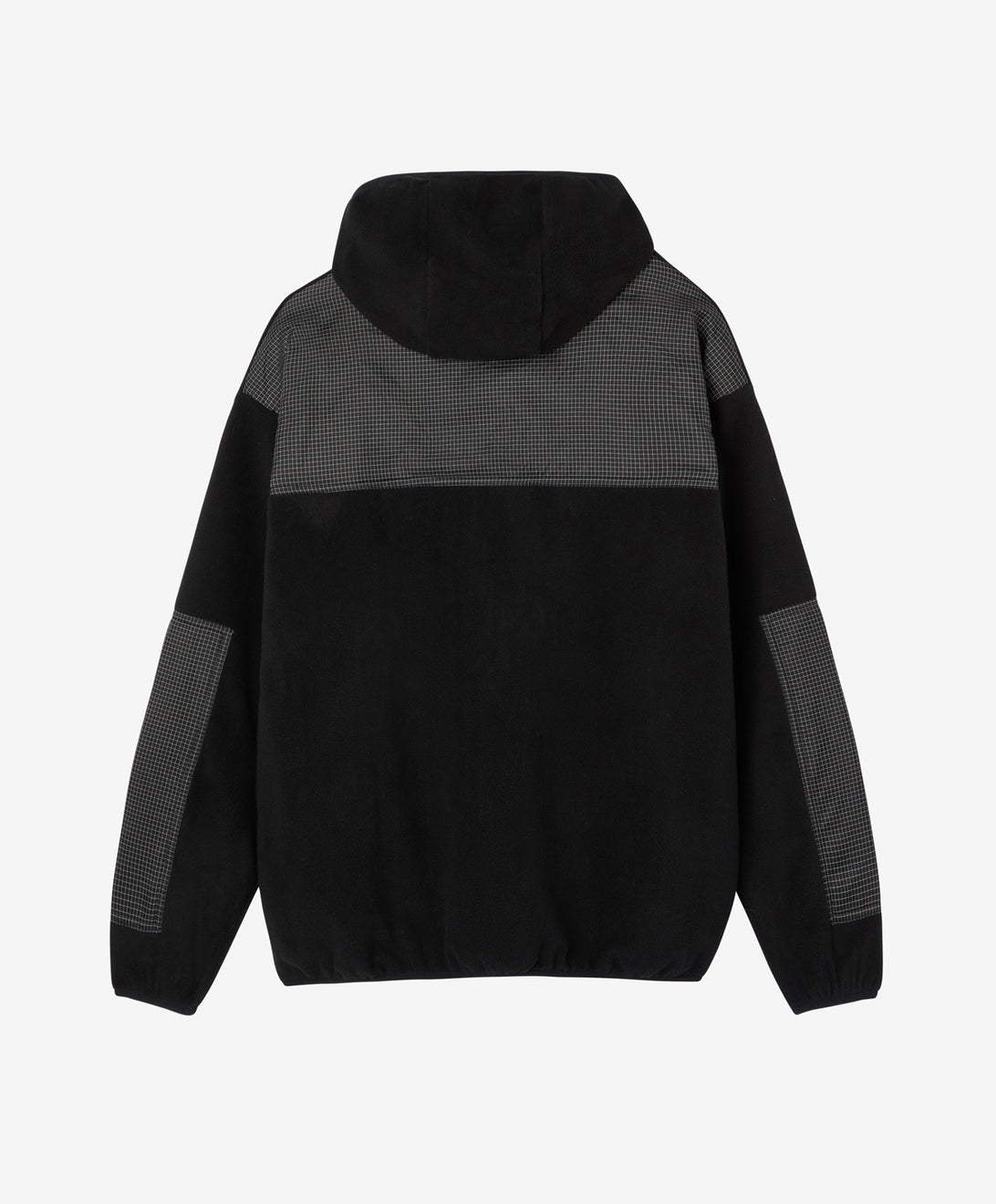 TECH HOODED FLEECE BLACK