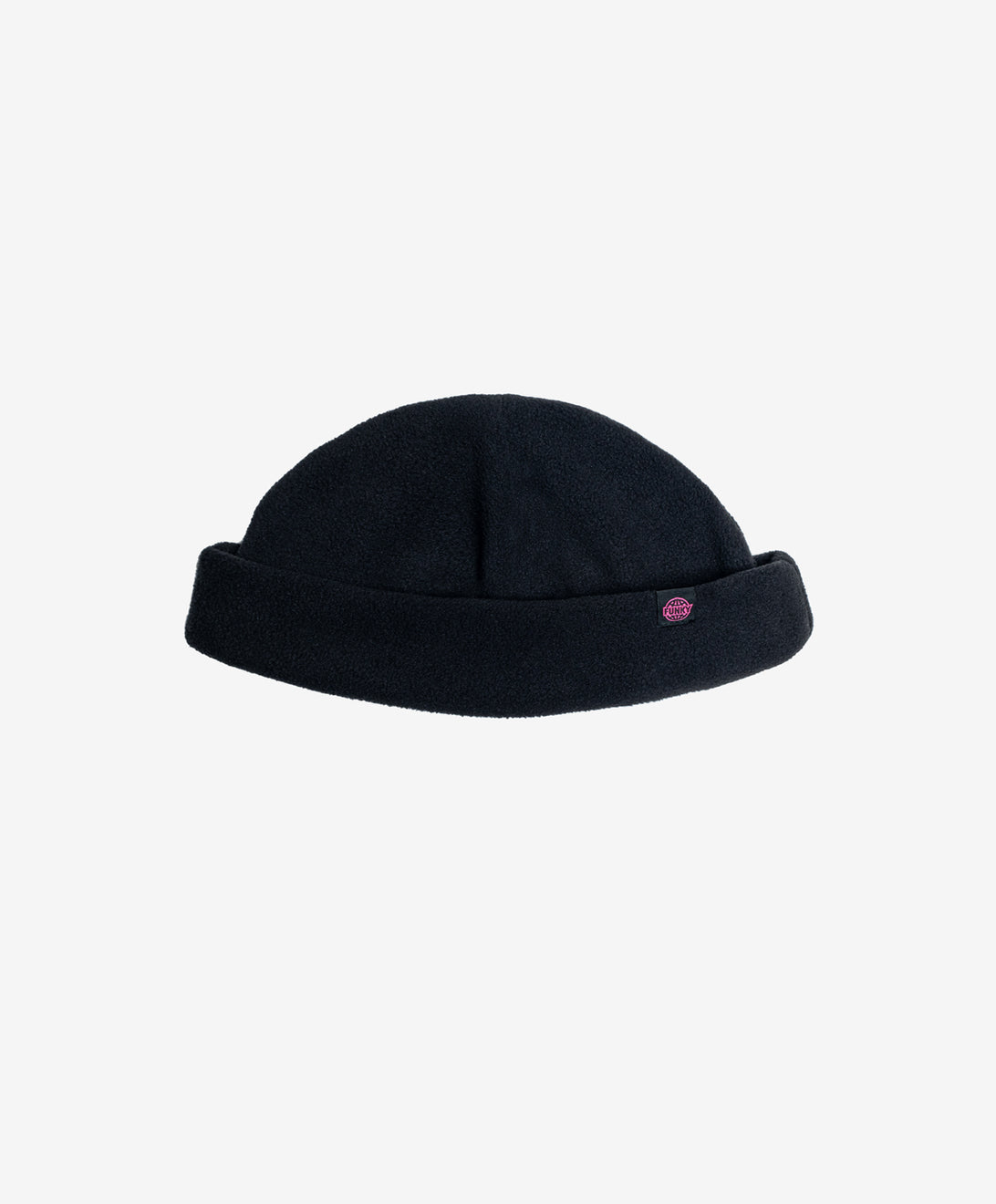 FLEECE SHORT BEANIE BLACK